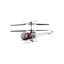 Helicóptero Modelo Bell47 C com Controle USB e Simulação de Voo - Pronto para Voar 72MHz
