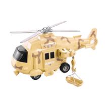 Helicóptero Operação Resgate Com Luz E Som Dm Toys Brinquedo