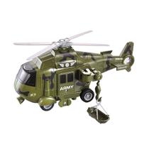 Helicóptero Operação Resgate Com Luz E Som Dm Toys Brinquedo