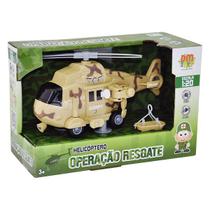Helicoptero Operaçao Resgate com Som e LUZ Bege DM TOYS DMT6163 Helicoptero Operaçao Resgate com Som e LUZ Bege DM TOYS DMT6163