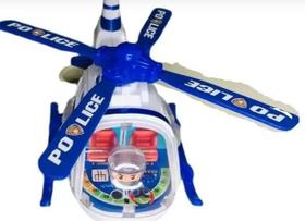 Helicóptero Polícia E Bombeiro Com Luz / Movimento. Helicóptero Polícia E Bombeiro Com Luz / Movimento.