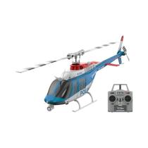 Helicóptero RC Brushless 6CH C138 pro Com Hélice Única E Controle Remoto Com Giroscópio