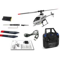 Helicóptero RC com Giroscópio de 6 Eixos - 2.4GHz, Flip 3D e Função One Click