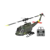 Helicóptero RC Em Escala 1:48 Huey UH-1 Com Giroscópio De 6 Eixos, 6 Canais, Motor Brushless 3D E