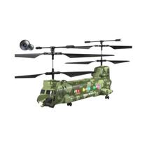 Helicóptero RC HD 4CH Com Câmera, Controle Remoto 2.4G, Drone FPV Para Fotografia Aérea, Brinquedo