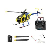 Helicóptero RC Mini MD500 Para Iniciantes Adultos Com Sensor De Fluxo Óptico, Controle Remoto Em