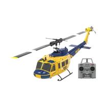 Helicóptero RC RTF Sem Escova Com Giroscópio De 6 Eixos UH-1 Posicionamento De Fluxo Óptico Presente