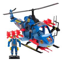Helicóptero Resgate Aéreo Terror SOS Commandos Gulliver 826