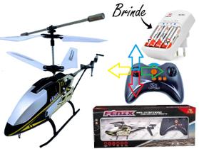 Helicóptero USB Recarregável Com Controle Remoto de 3 Canais - Art Brink/Fênix