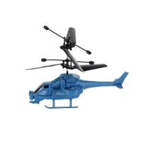 Helicóptero Voador Sensor De Mão Movimento Indução Voa Azul Helicóptero Voador Sensor De Mão Movimento Indução Voa Azul