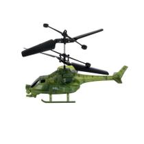 Helicóptero Voador Sensor De Movimento Mão Indução Voa Verde