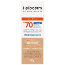 Helioderm Prot. Solar Facial Bege Médio FPS 70 - Kley Hertz