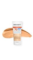 Helioderm protetor sola facial fps70 bege médio