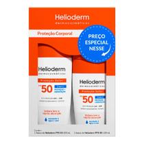 Helioderm Suncare Protetor Solar FPS50 Kley Hertz Suncare 200ml+120ml Helioderm Suncare Protetor Solar FPS50 Kley Hertz Suncare 200ml+120ml
