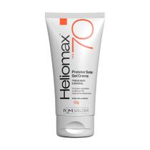 Heliomax Protetor Solar Gel Creme FPS 70 Sem Cor 50g