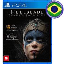 Hellblade Senuas Sacrifice PS4 e PS5 Mídia Física Original Legendado em Português Playstation