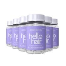 Hello Hair - Redução De Queda Capilar - Tratamento 6 Meses Hello Hair - Redução De Queda Capilar - Tratamento 6 Meses