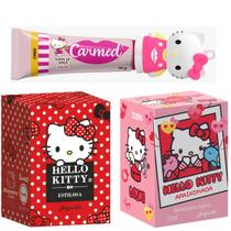 Hello Kitty 2 Colônias e Protetor Labial Carmed Jequiti Hello Kitty 2 Colônias e Protetor Labial Carmed Jequiti