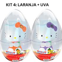 Hello Kitty Agarradinho no Ovo - kit com 2 - Aromas - Líder Brinquedos -