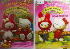 Hello Kitty Asas À Imaginação + Ideias Criativas 2 DVDS - Longon Editora