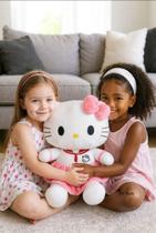Hello Kitty Boneca charmosa 38cm Pelúcia Amor Decoração e Presente Perfeito , natal ,aniversario Hello Kitty Boneca charmosa 38cm Pelúcia Amor Decoração e Presente Perfeito , natal ,aniversario