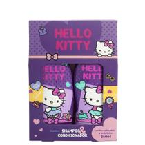 Hello Kitty Combo Shampoo e Condicionador Cabelos Cacheados e Ondulados (2x260ml) - Cia. Da Natureza
