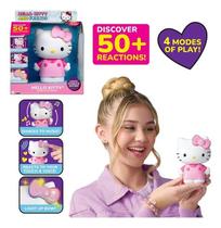 Hello Kitty Interativa Com Macacao Rosa 14 Cm 50 reações Som, Luz e Movimento Sunny Hello Kitty Interativa Com Macacao Rosa 14 Cm 50 reações Som, Luz e Movimento Sunny