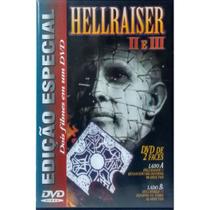 hellraiser ii e iii dvd original lacrado