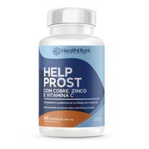 Help Prost 60 Cápsulas 500mg HealthPlant - VitaminaC - Cobre - Zinco - Licopeno