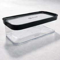 Helsim Pote Hermético para Bolo de Forma 1.5L Acrílico Transparente Helsim Pote Hermético para Bolo de Forma 1.5L Acrílico Transparente