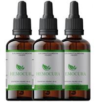 Hemocura Oficial 3 Frascos 90 ML