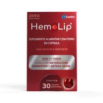 Hemolip Suplemento Alimentar 30 Cápsulas Energia, Disposição e Saúde do Sangue Hemolip Suplemento Alimentar 30 Cápsulas Energia, Disposição e Saúde do Sangue