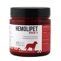 Hemolipet 45 Sticks Vitaminas Para Cachorro