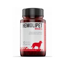 Hemolipet Sticks 10 Palitos Vitaminico Mineral