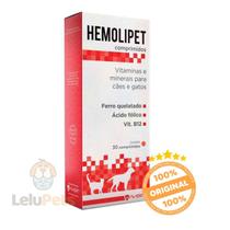 Hemolipet Suplemento Vitaminico Para Cães Comprimido Avert