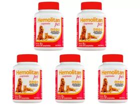 Hemolitan Pet 30 Comprimidos - Vetnil - 5 Unidades Hemolitan Pet 30 Comprimidos - Vetnil - 5 Unidades