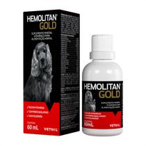 Hemolitan Vetnil Gold Gotas Suplemento - 60 mL