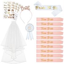 Hen Party Sash Twshiny Bride to Be com 16 Team Bride Sash
