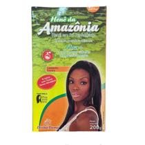 Henê Da Amazônia Em Pó Castanho Escuro 200g Henê Da Amazônia Em Pó Castanho Escuro 200g