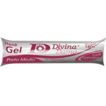 Hene de Cabelo Gel Preto Médio Divina Dama 180g Bisnaga Kit c/3 Unidades Hene de Cabelo Gel Preto Médio Divina Dama 180g Bisnaga Kit c/3 Unidades