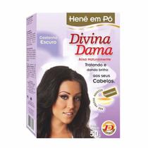 Henê Divina Dama Castanho Escuro 50g Henê Divina Dama Castanho Escuro 50g