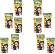 Hene Em Gel Amazonia 09x180gr Divina Dama Preto Forte (Preto Azulado) Pouch Amazonia kit incolor Hene Em Gel Amazonia 09x180gr Divina Dama Preto Forte (Preto Azulado) Pouch Amazonia kit incolor