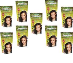 Hene Em Gel Amazonia 09x180gr Divina Dama Preto Medio (Preto Natural) Pouch Amazonia kit incolor Hene Em Gel Amazonia 09x180gr Divina Dama Preto Medio (Preto Natural) Pouch Amazonia kit incolor