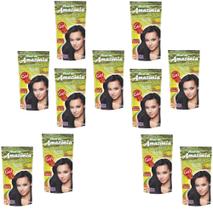 Hene Em Gel Amazonia 09x180gr Divina Dama Preto Medio (Preto Natural) Pouch Amazonia kit incolor Hene Em Gel Amazonia 09x180gr Divina Dama Preto Medio (Preto Natural) Pouch Amazonia kit incolor