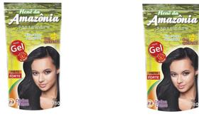 Hene em gel amazonia 180gr pouch preto forte (preto azulado) Hene em gel amazonia 180gr pouch preto forte (preto azulado)