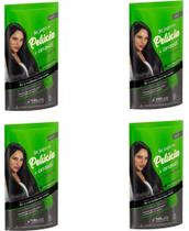 Hene em Gel Carvao Pelucia 03x180gr Preto Carvao Se Joga Pouch Embelleze