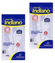 Hene em Gel Divina Dama Indiano 02x180gr Preto Medio (Preto Natural) Pouch Hene em Gel Divina Dama Indiano 02x180gr Preto Medio (Preto Natural) Pouch