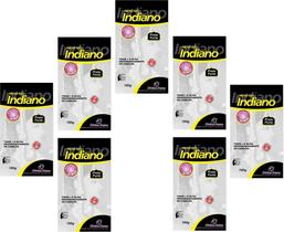 Hene em Gel Divina Dama Indiano 07x180gr Preto Forte (Preto Azulado) Pouch