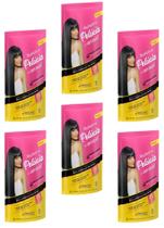 Hene em Gel Pelucia 06x180gr Preto Medio (Preto Natural) Pouch Embelleze Hene em Gel Pelucia 06x180gr Preto Medio (Preto Natural) Pouch Embelleze