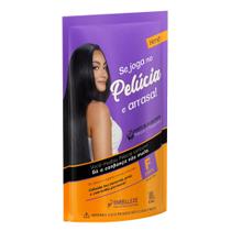 Hene em Gel Pelucia 180gr Preto Forte (Preto Azulado) Pouch Embelleze